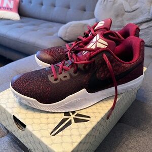 Size 9 Nike Mamba Instinct - Team Red Color